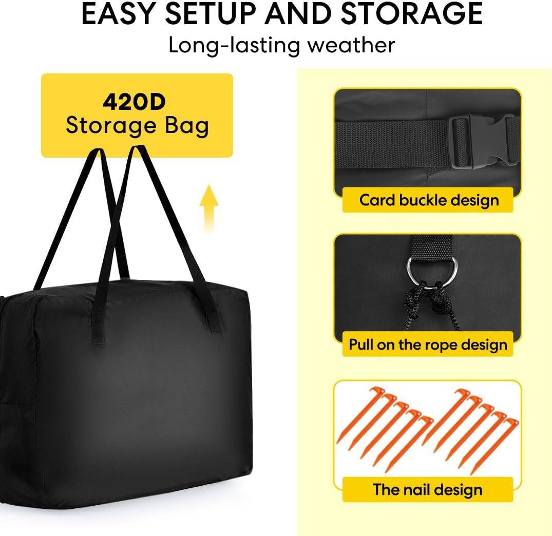 Outdoor Movie Screen And Projector | Weatherproof, Quick Setup & Perfect for Backyard Movie Nights