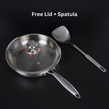 Titanium Frying Pan | Best Non Stick Frying Pan for Healthy Cooking – Non Toxic, Durable & Naturally Non Stick Frying Pans