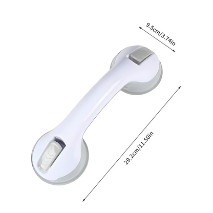 Bathroom Grab Bar with Suction Cups | Slip-Resistant, Easy Installation & Ideal for Seniors and Safety in the Shower