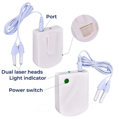 Infrared Therapy Device for Nasal Congestion | Comfortable Relief for Allergic Rhinitis and Runny Nose