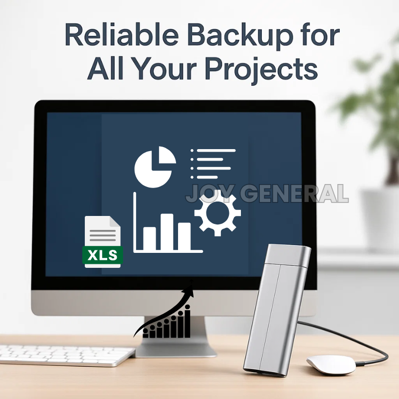 Portable SSD for MacBook, Laptop & iPhone – External Hard Drive 1TB 2TB 4TB 8TB USB-C Storage Compatible with Windows & Android