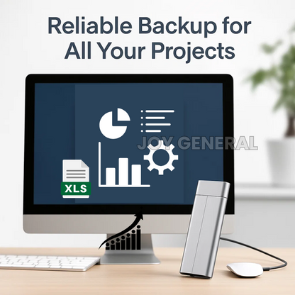 Portable SSD for MacBook, Laptop & iPhone – External Hard Drive 1TB 2TB 4TB 8TB USB-C Storage Compatible with Windows & Android