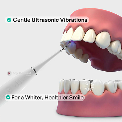 Tartar Remover for Teeth & Dental Scaler Tool | Ultrasonic Plaque Remover | Electric Teeth Cleaner At-Home Kit | 3-Mode