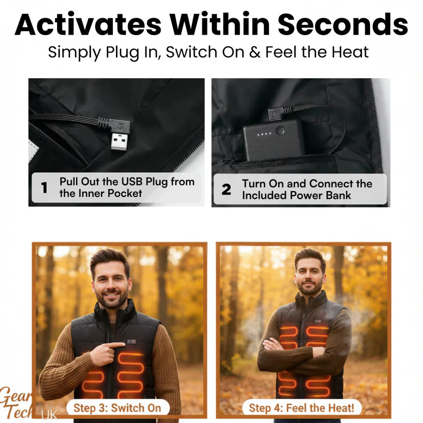 Men's Heated Gilet