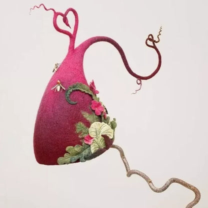 Felt Witch Hats for Halloween | Handmade, Adjustable & Comfortable for Halloween Parties and Trick-or-Treating