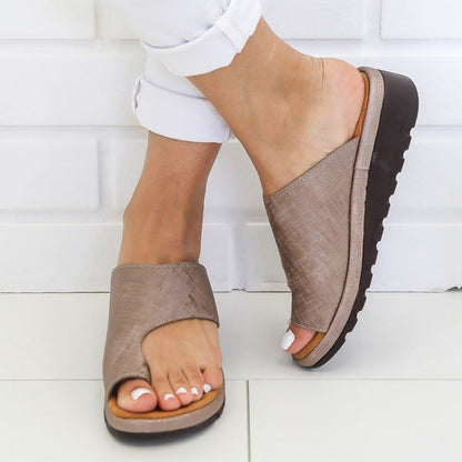 Orthopedic Bunion Corrector Sandals | Adjustable Straps, Arch Support, Comfortable Fit for Foot Pain Relief