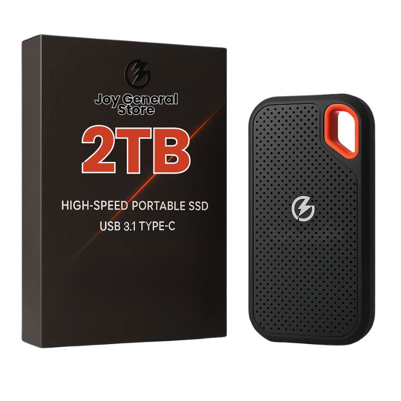 External Hard Drive for Photos – Portable SSD Storage for Photos & Videos from PC, Phone & iPhone (1TB–8TB)