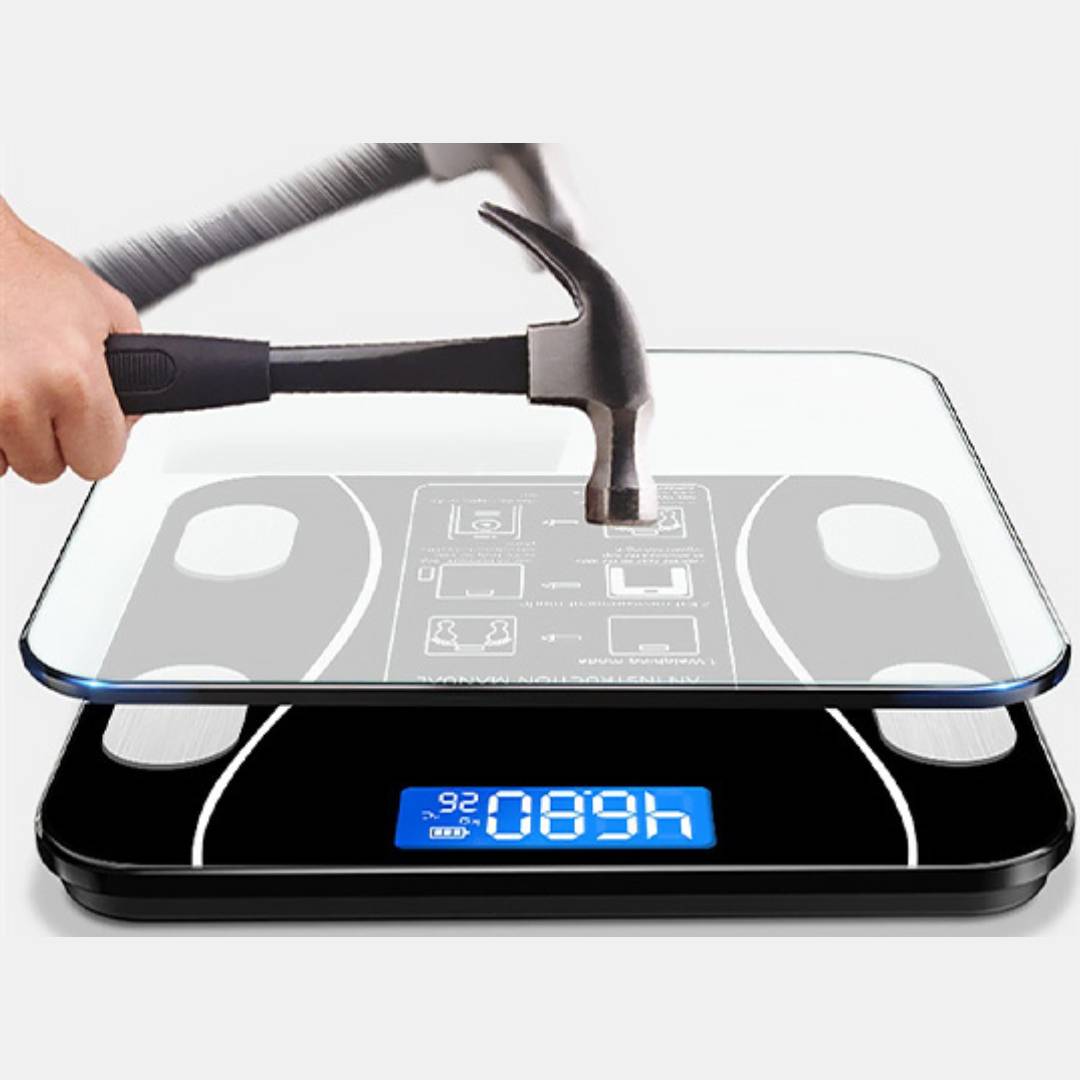 Smart Body Composition Scale | Accurate Weight, BMI & Body Fat Measurements for Fitness Tracking