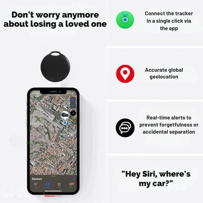 GPS BikeTracker | Ultra-Precise, Subscription-Free & Water-Resistant for Bicycles, Cars & Motorcycles