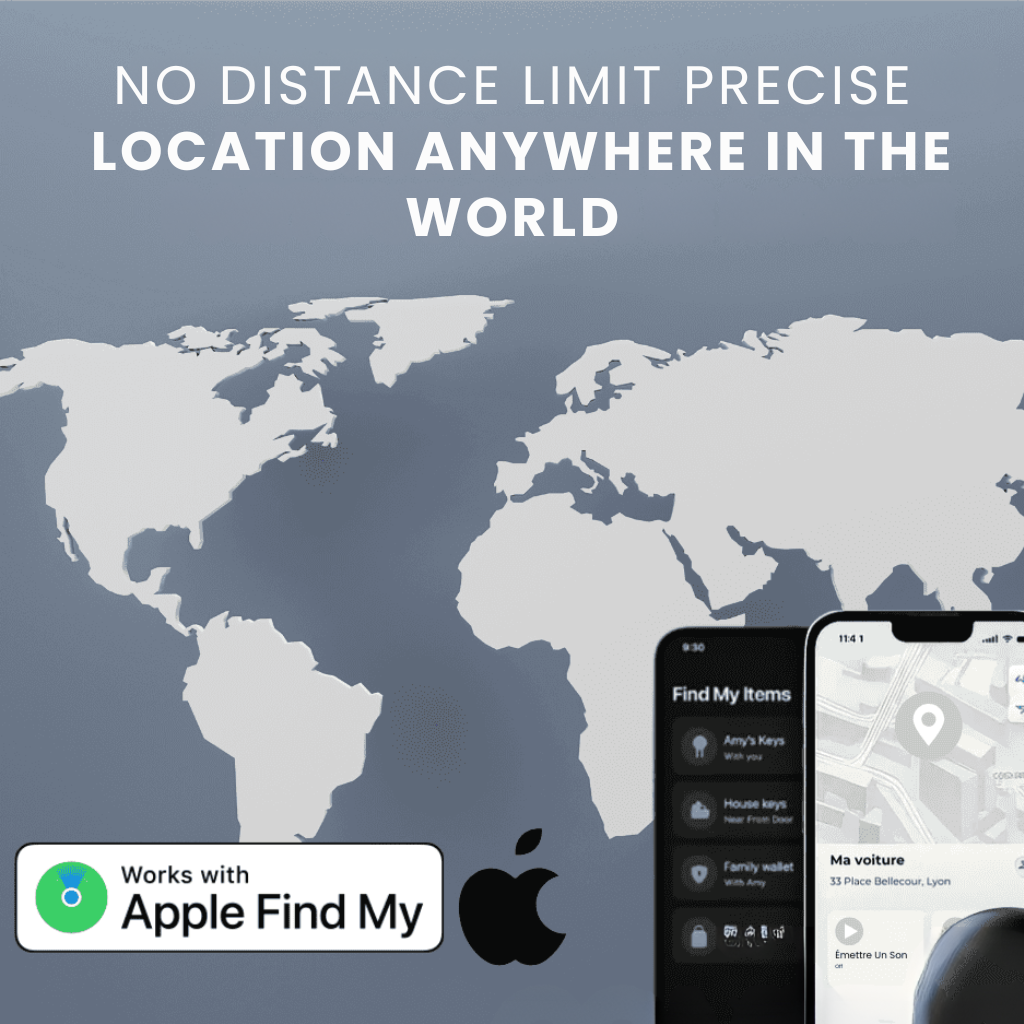 GPS Tracker Without Subscription | Compatible with Android & iOS for Real-Time Location Tracking