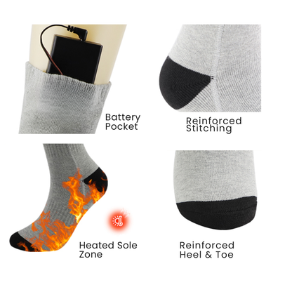 Rechargeable Thermal Heated Socks