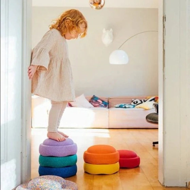 Sensory Childrens Stepping Stones - Enhance Coordination & Imagination | Sensory Toys
