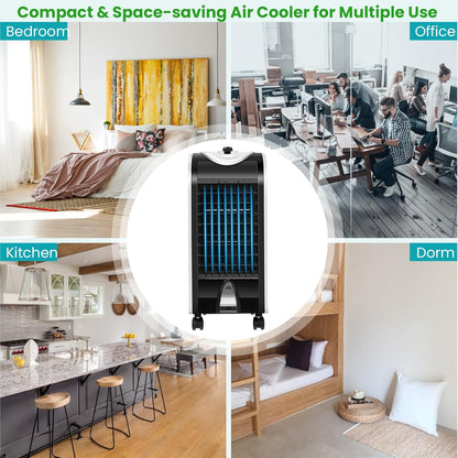 Portable Air Conditioner | Windowless, Energy Efficient & Ideal for Bedroom, Home & Office Use