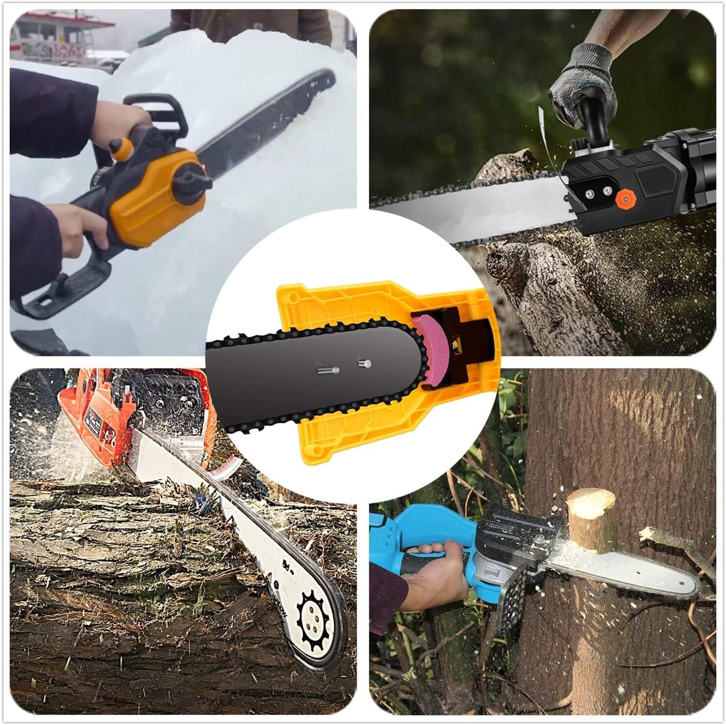 Chainsaw Teeth Sharpener | Chainsaw sharpener – Best Chainsaw Sharpening Devices for Home or Pro Use.