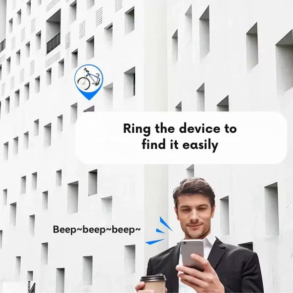 GPS BikeTracker | Ultra-Precise, Subscription-Free & Water-Resistant for Bicycles, Cars & Motorcycles