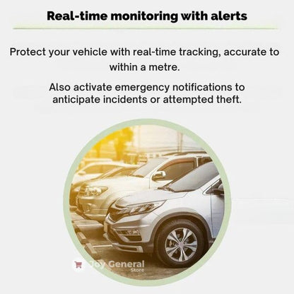 GPS Tracker for Cars | Real-Time Tracking, IP67 Waterproof & No Subscription Required for iOS Users