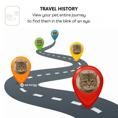 GPS Pet Collar | Waterproof, Adjustable & Unlimited Range for Dogs and Cats