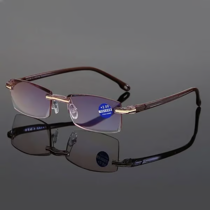 Intelligent Dual Focus Glasses | Anti-Blue Light Protection & Lightweight Frame for Clearer Vision and Reduced Eye Strain
