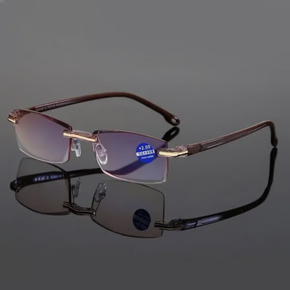 Intelligent Dual Focus Glasses | Anti-Blue Light Protection & Lightweight Frame for Clearer Vision and Reduced Eye Strain