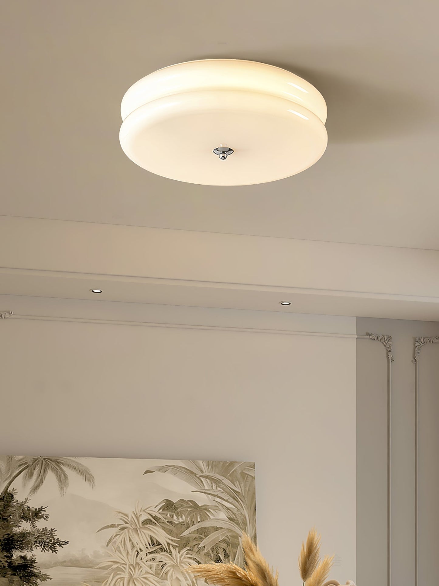 LED Art Deco Vintage Ceiling Light Fixture - Antique Style for Living Room & Dining Room Lighting