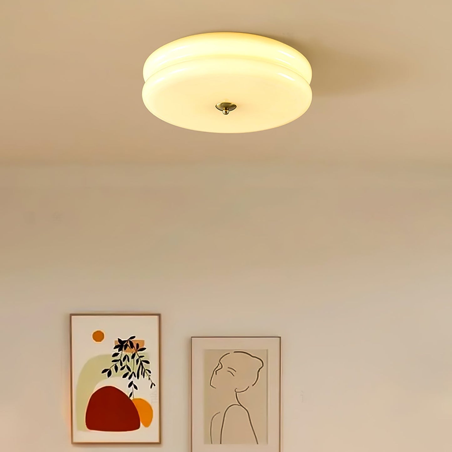 LED Art Deco Vintage Ceiling Light Fixture - Antique Style for Living Room & Dining Room Lighting