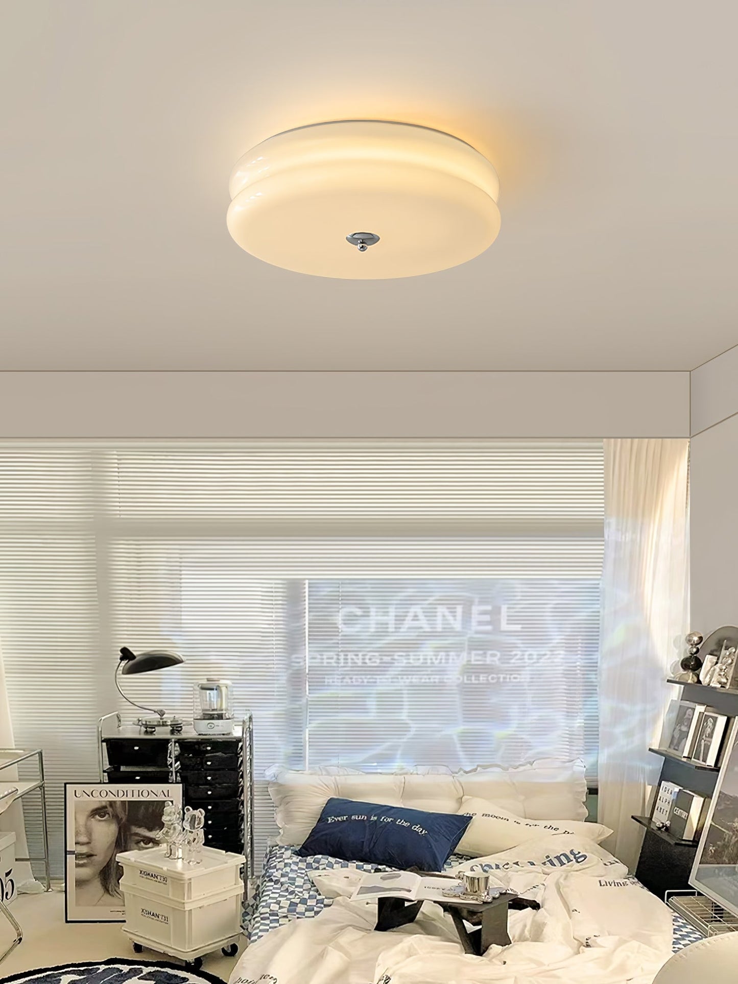 LED Art Deco Vintage Ceiling Light Fixture - Antique Style for Living Room & Dining Room Lighting