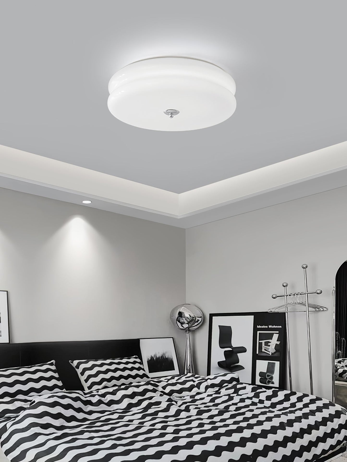 LED Art Deco Vintage Ceiling Light Fixture - Antique Style for Living Room & Dining Room Lighting