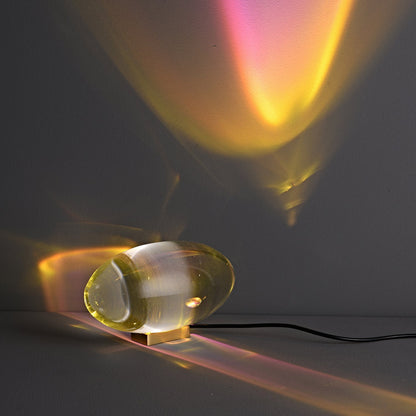 COB LED Table Lamp | Metal & Crystal, Warm to Cool Light Options for Indoor Use