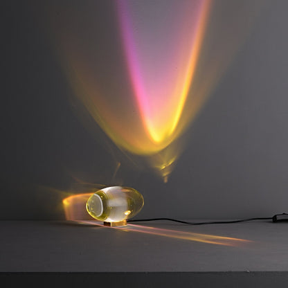 COB LED Table Lamp | Metal & Crystal, Warm to Cool Light Options for Indoor Use