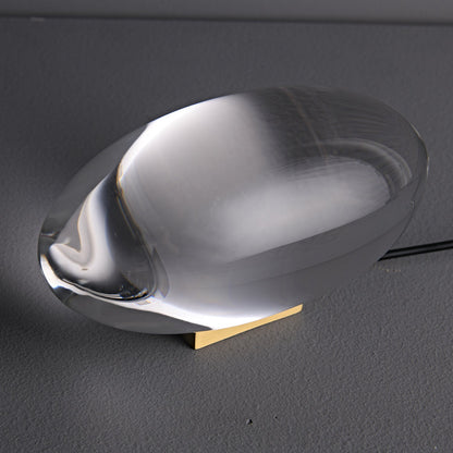 COB LED Table Lamp | Metal & Crystal, Warm to Cool Light Options for Indoor Use