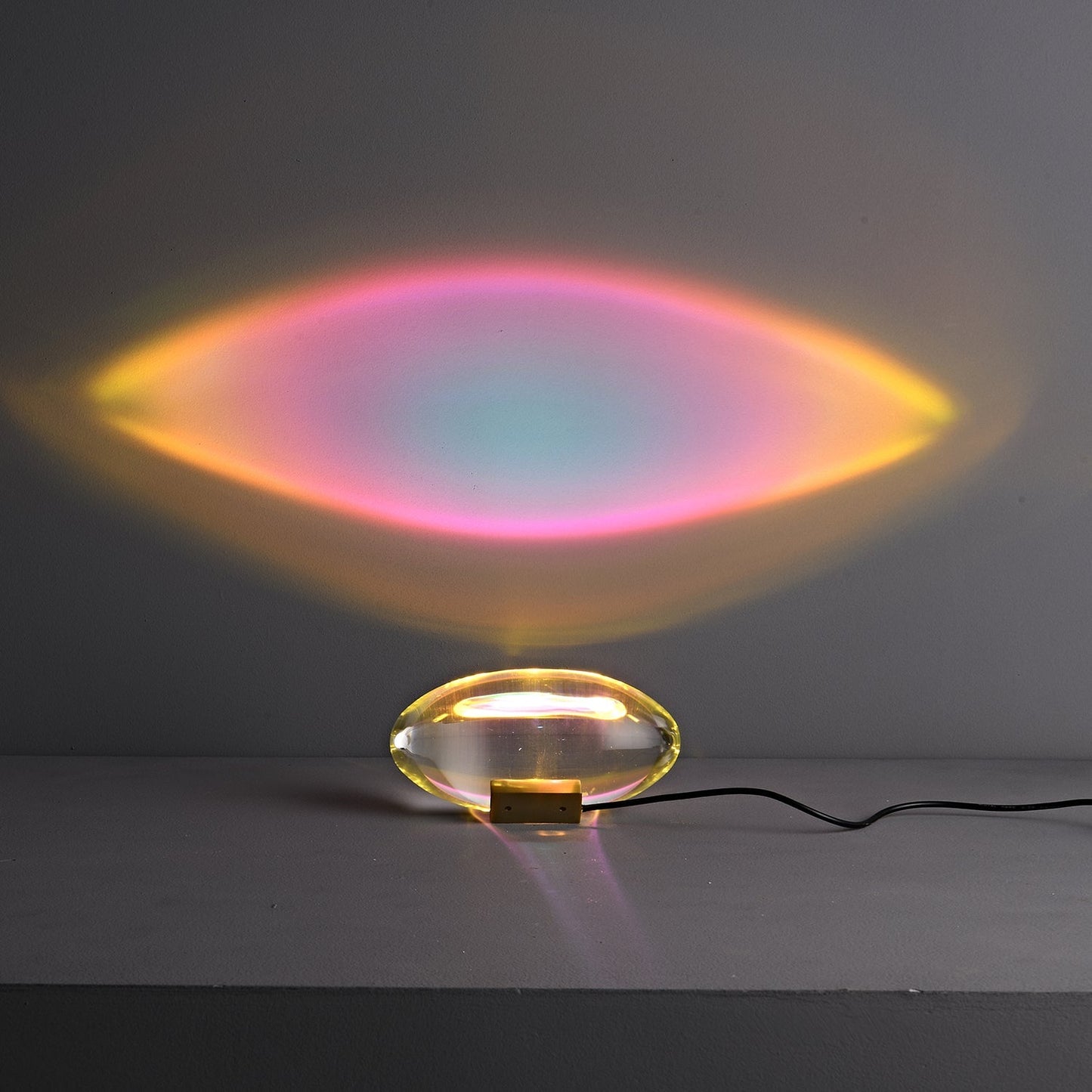 COB LED Table Lamp | Metal & Crystal, Warm to Cool Light Options for Indoor Use