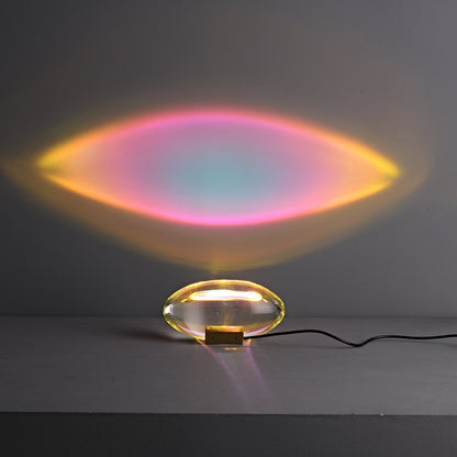 COB LED Table Lamp | Metal & Crystal, Warm to Cool Light Options for Indoor Use