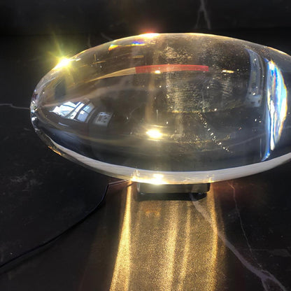 COB LED Table Lamp | Metal & Crystal, Warm to Cool Light Options for Indoor Use