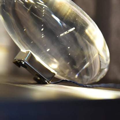 COB LED Table Lamp | Metal & Crystal, Warm to Cool Light Options for Indoor Use