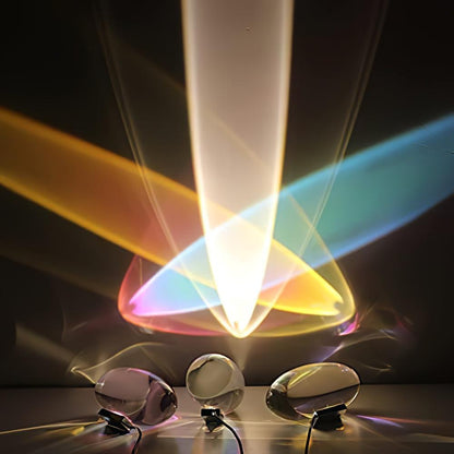 COB LED Table Lamp | Metal & Crystal, Warm to Cool Light Options for Indoor Use