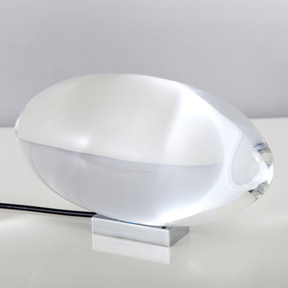 LED Table Lamp with Adjustable Brightness and Modern Design for Home Office & Living Room Use