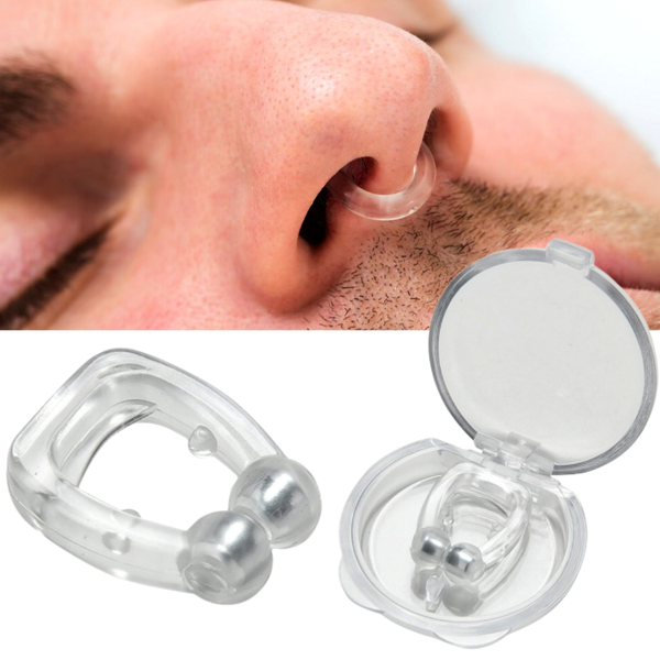 Snore Stopper Magnetic Nose Clips | Hypoallergenic, Comfortable & Effective for Better Sleep Quality