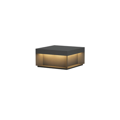 Black Box Outdoor Post Light Fixture - Weather-Resistant LED Lamp for Pathway, Garden & Patio Lighting