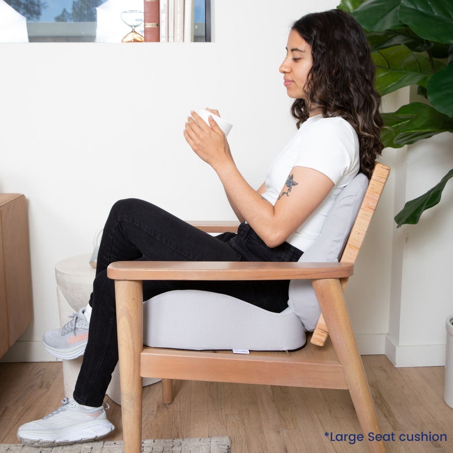 Coccyx & Tailbone Pain Relief Seat Cushion for the Chair | Orthopedic Memory Foam for Sciatica Pain, Hemorrhoid & Tailbone and Coxis Pain Relief