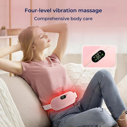 Heating Pad for Period Cramps | Ergonomic Design, Soothing Heat & Muscle Relaxation for Women’s Comfort