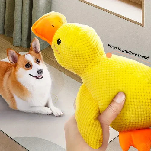Calming Duck Dog Toy | Durable, Chewable & Interactive for All Dog Sizes