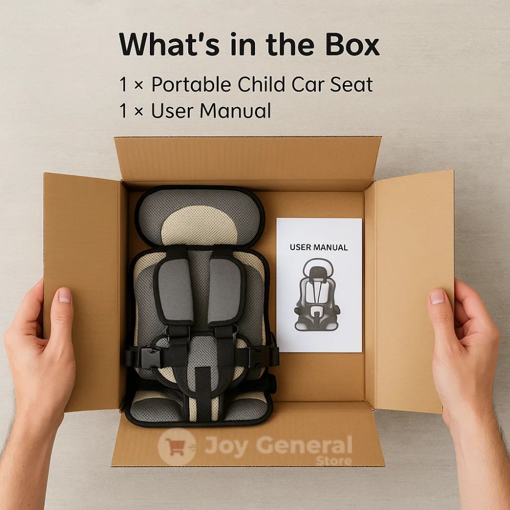Portable Car Seat Safety Harness - Safe Booster for Travelling Children's