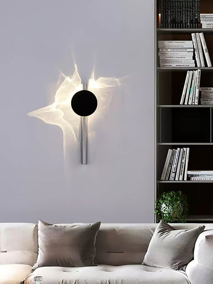 LED Wall Lamp with Creative Light and Shadow Effects for Modern Home Decor and Ambient Lighting