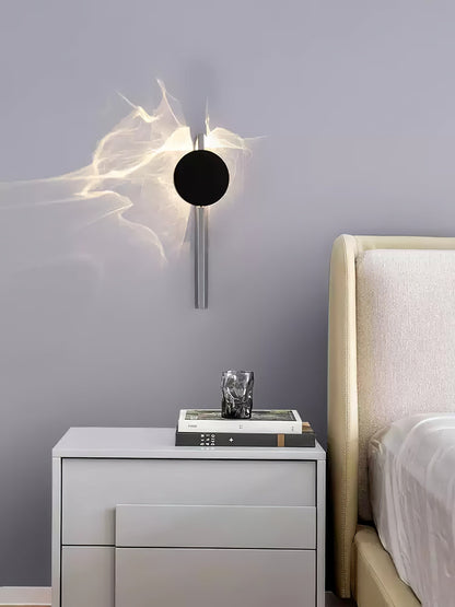 LED Wall Lamp with Creative Light and Shadow Effects for Modern Home Decor and Ambient Lighting