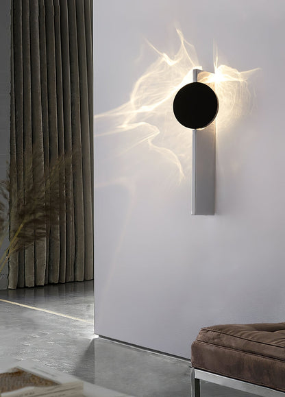 LED Wall Lamp with Creative Light and Shadow Effects for Modern Home Decor and Ambient Lighting