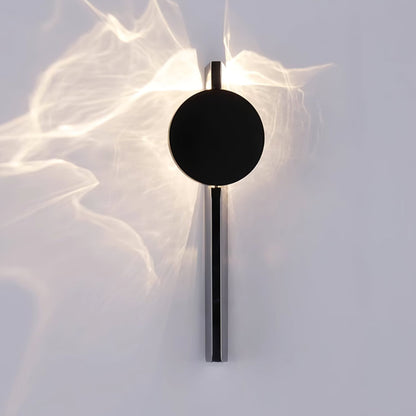 Creative Light and Shadow Wall Lamp | Stainless Steel, Integrated LED & Ideal for Indoor Use