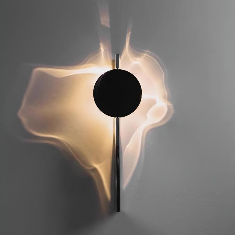 LED Wall Lamp with Creative Light and Shadow Effects for Modern Home Decor and Ambient Lighting