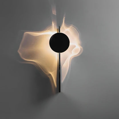 Creative Light and Shadow Wall Lamp | Stainless Steel, Integrated LED & Ideal for Indoor Use