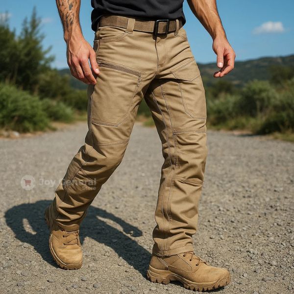 Stretch Tactical Pants for Men | Urban Tactical Cargo Pants with 9 Pockets, Army Pants, Hiking & Trekking Pants