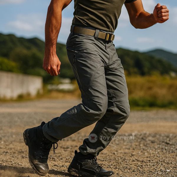 Stretch Tactical Pants for Men | Urban Tactical Cargo Pants with 9 Pockets, Army Pants, Hiking & Trekking Pants